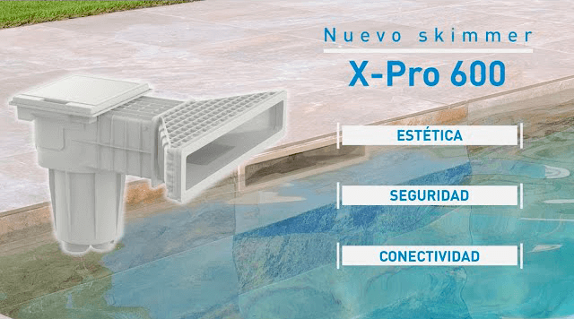 ¡Descubra el nuevo skimmer Hayward X-Pro 600!