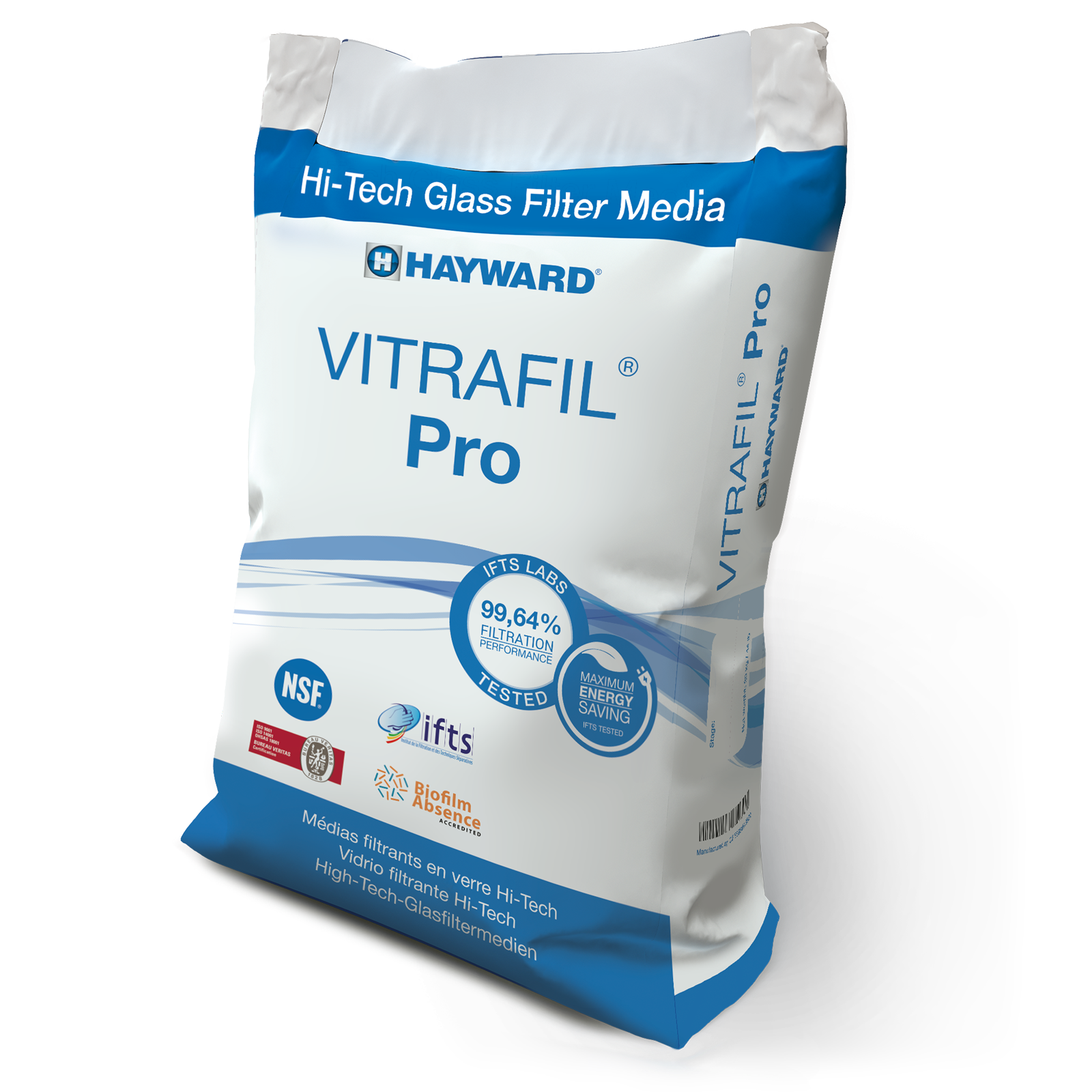 Vitrafil Vetro filtrante attivo