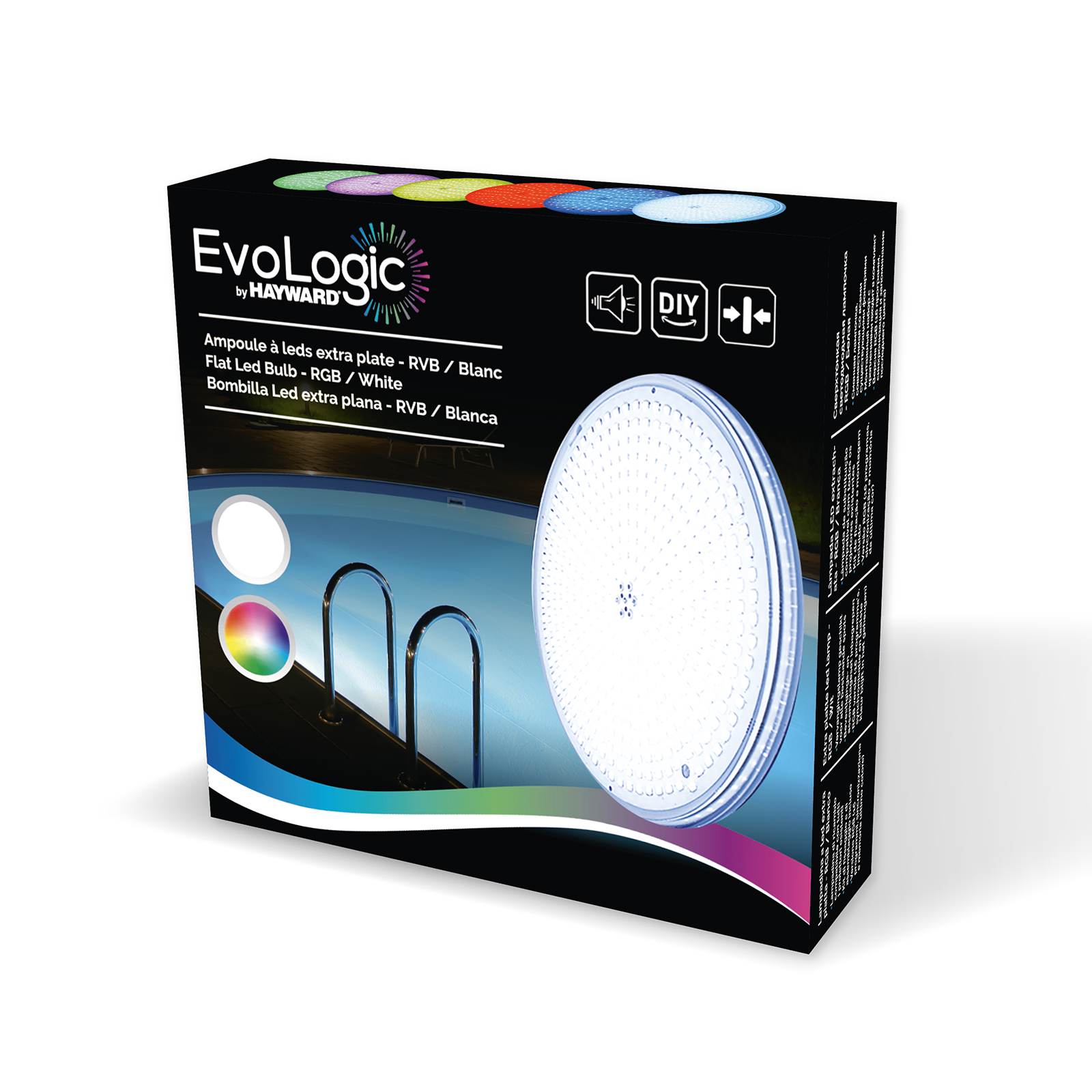 Projecteur plat LED Evologic