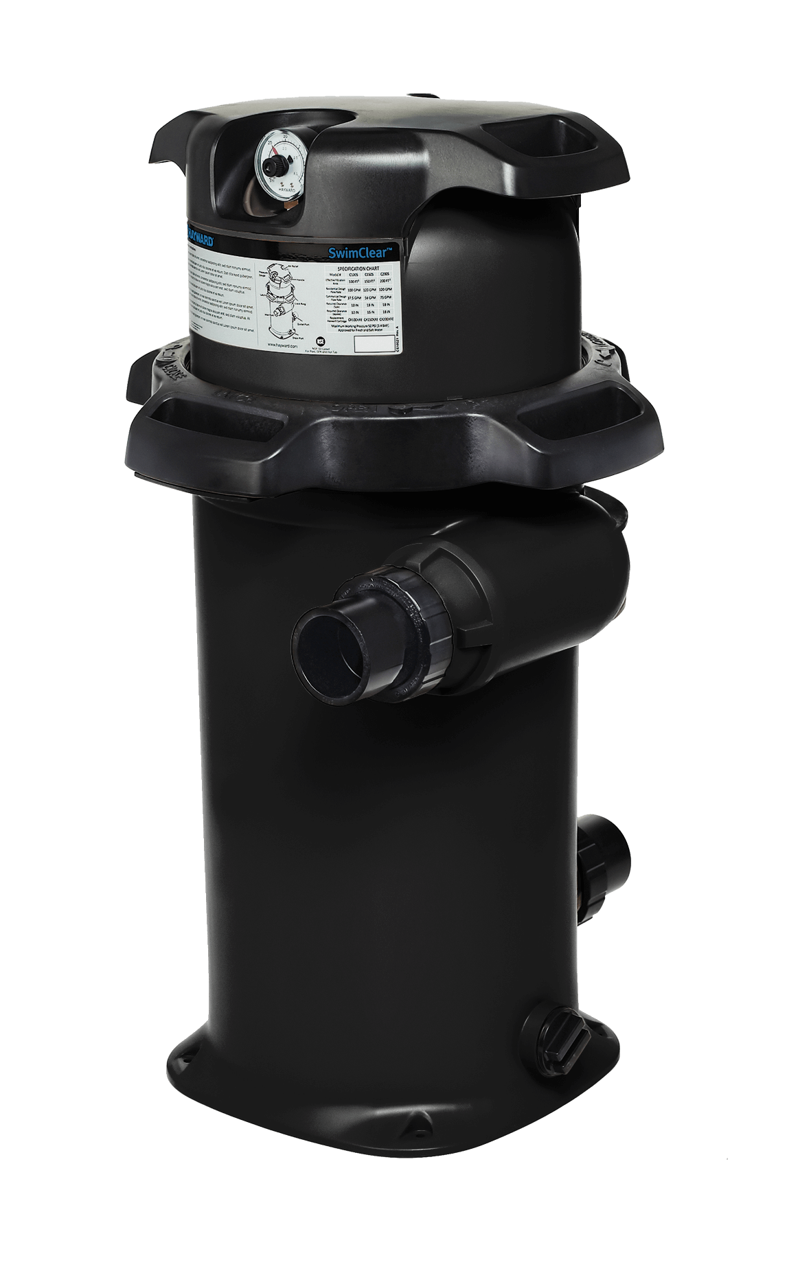 Single element cartridge filter Hayward SwimClear